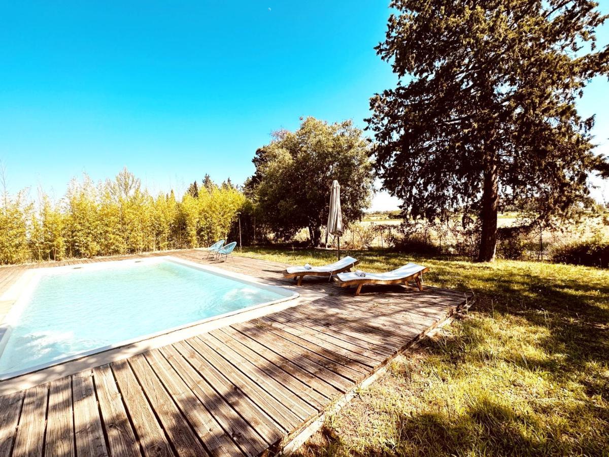 Magnifique Loft - Piscine - Tennis - Babyfoot Nimes Exterior photo