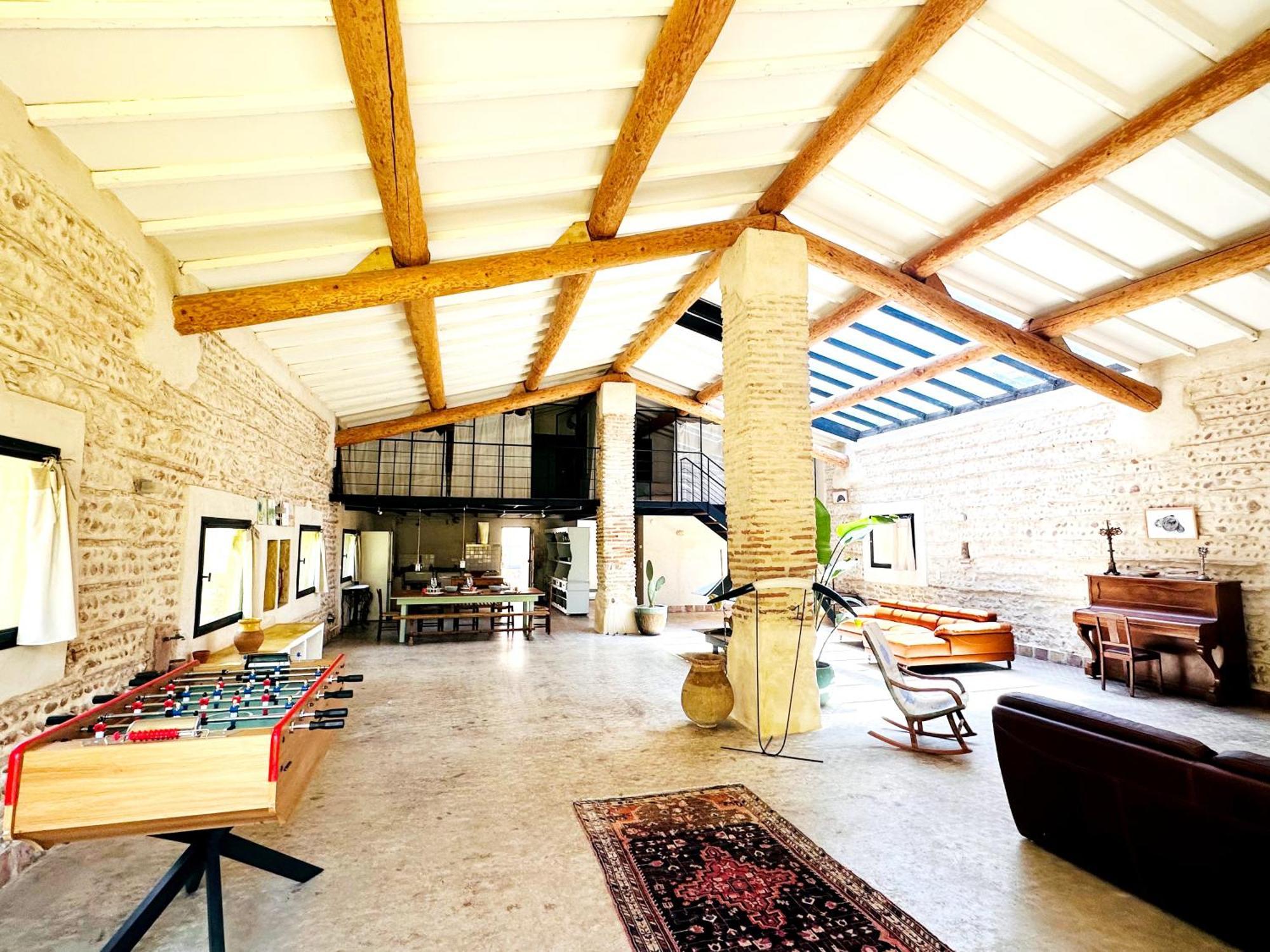 Magnifique Loft - Piscine - Tennis - Babyfoot Nimes Exterior photo